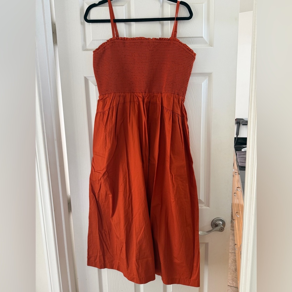 Rust Orange Sundress
